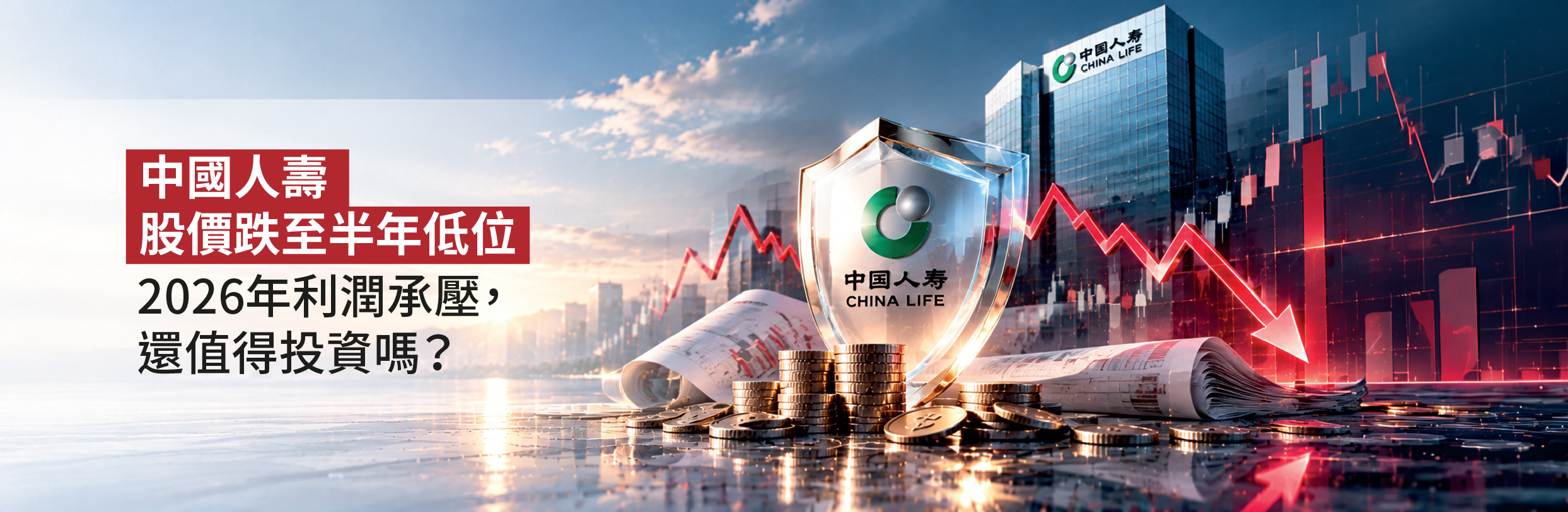 中國人壽股價跌至半年低位，2026年利潤承壓，還值得投資嗎？